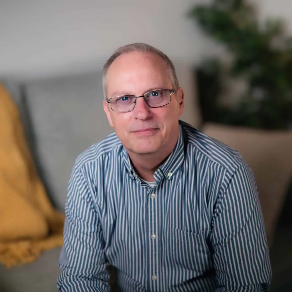 portrait of Dean Pilkey counsellor in Chilliwack